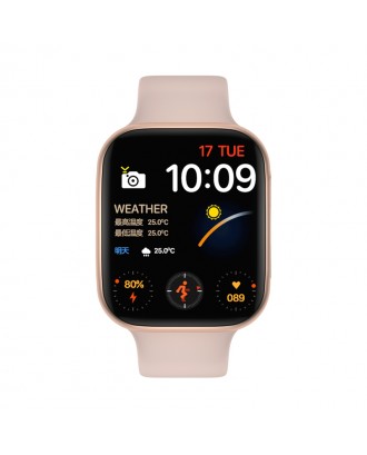 New IWO Sport Ok3 Watch 1.75 inch Screen Waterproof Heart Rate Monitor Fitness Tracker Wireless Charger OK3 Smart Watch