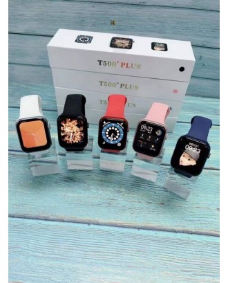 Trending Product T500+plus Watch High Quality Life Phone IWO Series 6 BT Reloj Gente Ios Android Smart Watch