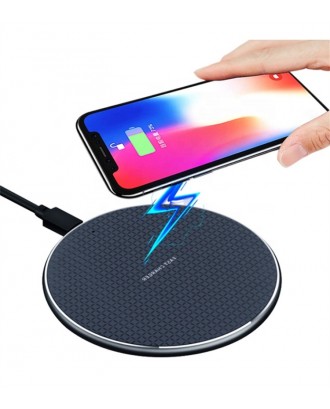 Ultrathin Wireless Charger 15W Fast Charging Dock For iPhone For Samsung Wireless Charger