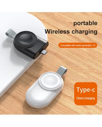 Portable Keychain Wireless Charging for Apple Watch 1 2 3 4 5 6 7 SE Watch Wireless Charger
